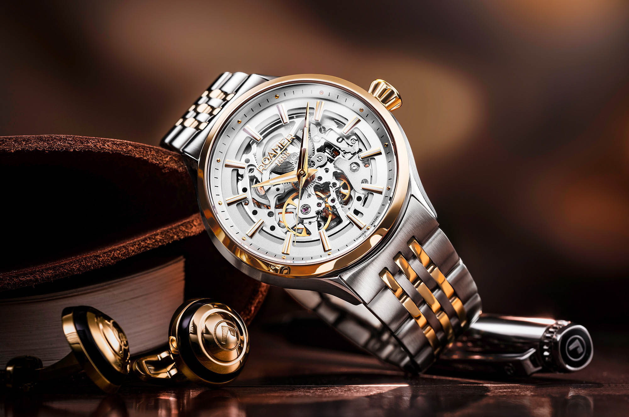 Advertising Shot einer Herrenuhr - für Roamer