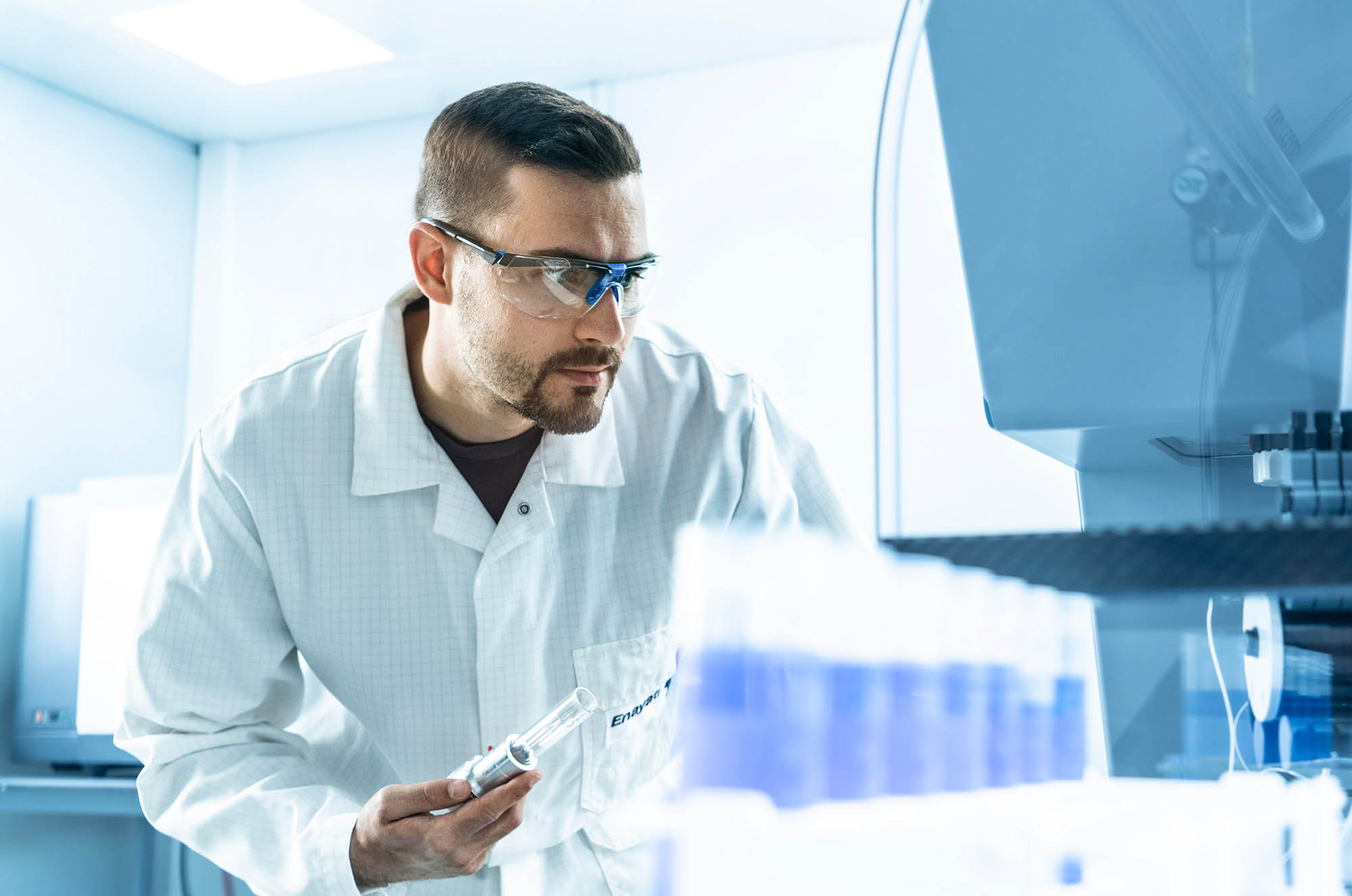 Chemielabor - fotografiert für Enayati in Birkenfeld